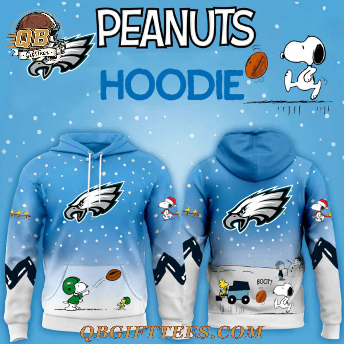 Philadelphia Eagles x The Peanuts Limited Edition Hoodie Philadelphia Eagles x The Peanuts Limited Edition Hoodie