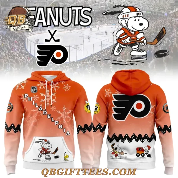 Philadelphia Flyers x Peanuts Night 2025 Special Edition Hoodie