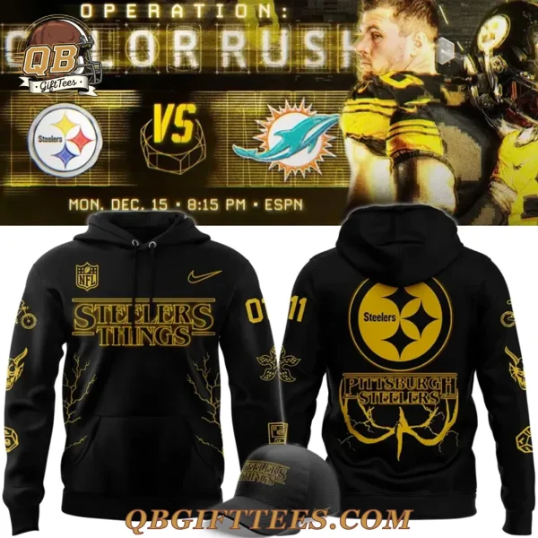 Pittsburgh Steelers x Stranger Things Edition Hoodie