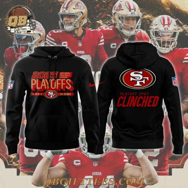 San Francisco 49ers Playoffs Clinched Special Edition Hoodie