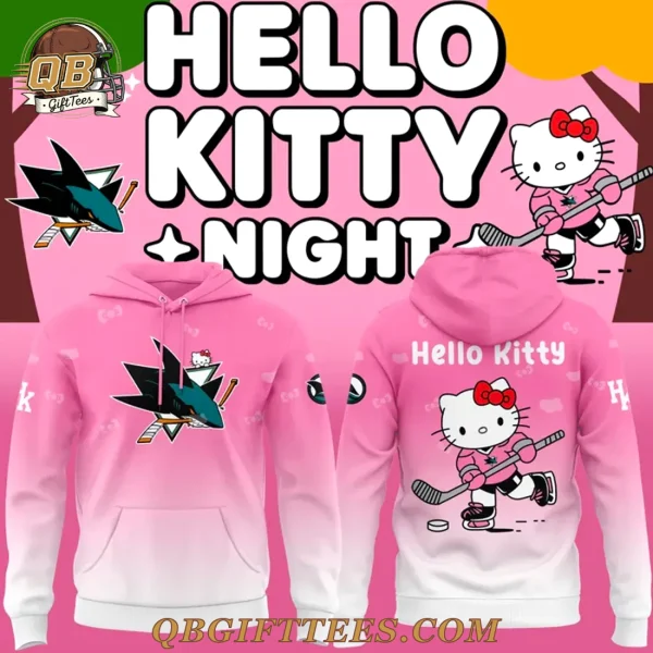 San Jose Sharks x Hello Kitty Special Edition Hoodie