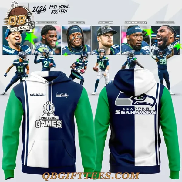Seattle Seahawks 2026 Pro Bowl Games Special Edition Hoodie