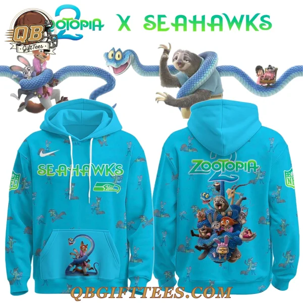 Seattle Seahawks x Zootopia 2 Limited Edition Hoodie