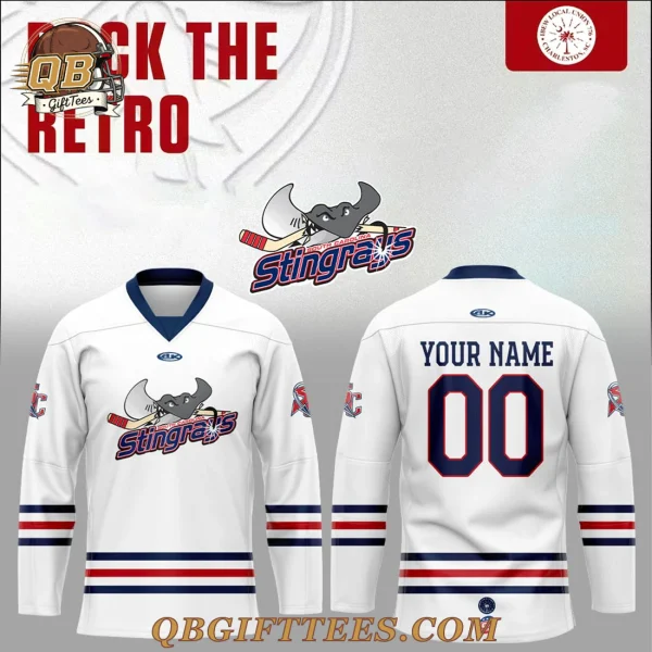 South Carolina Stingrays Rock The Retro Hockey Jersey