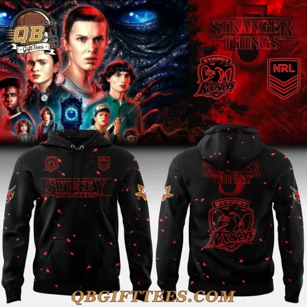 Sydney Roosters Stranger Things 5 Special Edition Hoodie