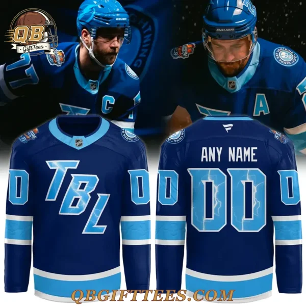 Tampa Bay Lightning Stadium Series 2025 Edition Hockey Jersey