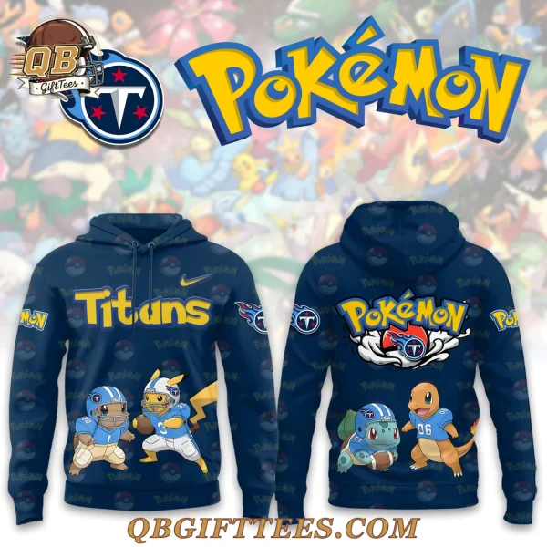 Tennessee Titans x Pokemon Edition Hoodie