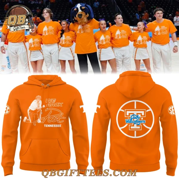 Tennessee Volunteers We Back Pat Lady Limited Edition Hoodie