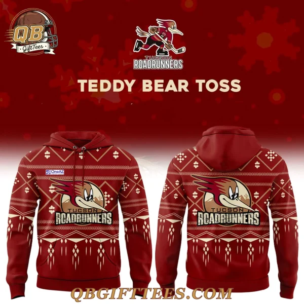 Tucson Roadrunners Teddy Bear Toss 2025 Limited Edition Hoodie