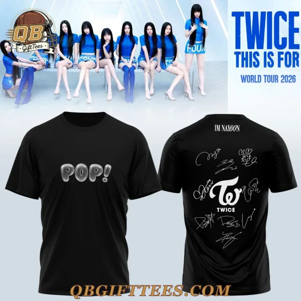 TWICE THIS IS FOR World Tour 2026 Special Edition T-Shirt