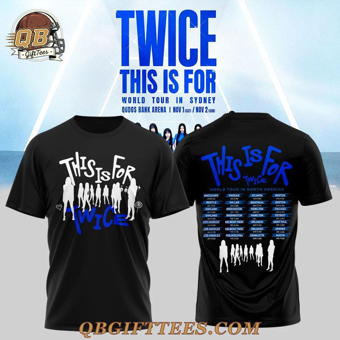 Twice This is for world tour Special Edition Shirt Twice This is for world tour Special Edition Shirt