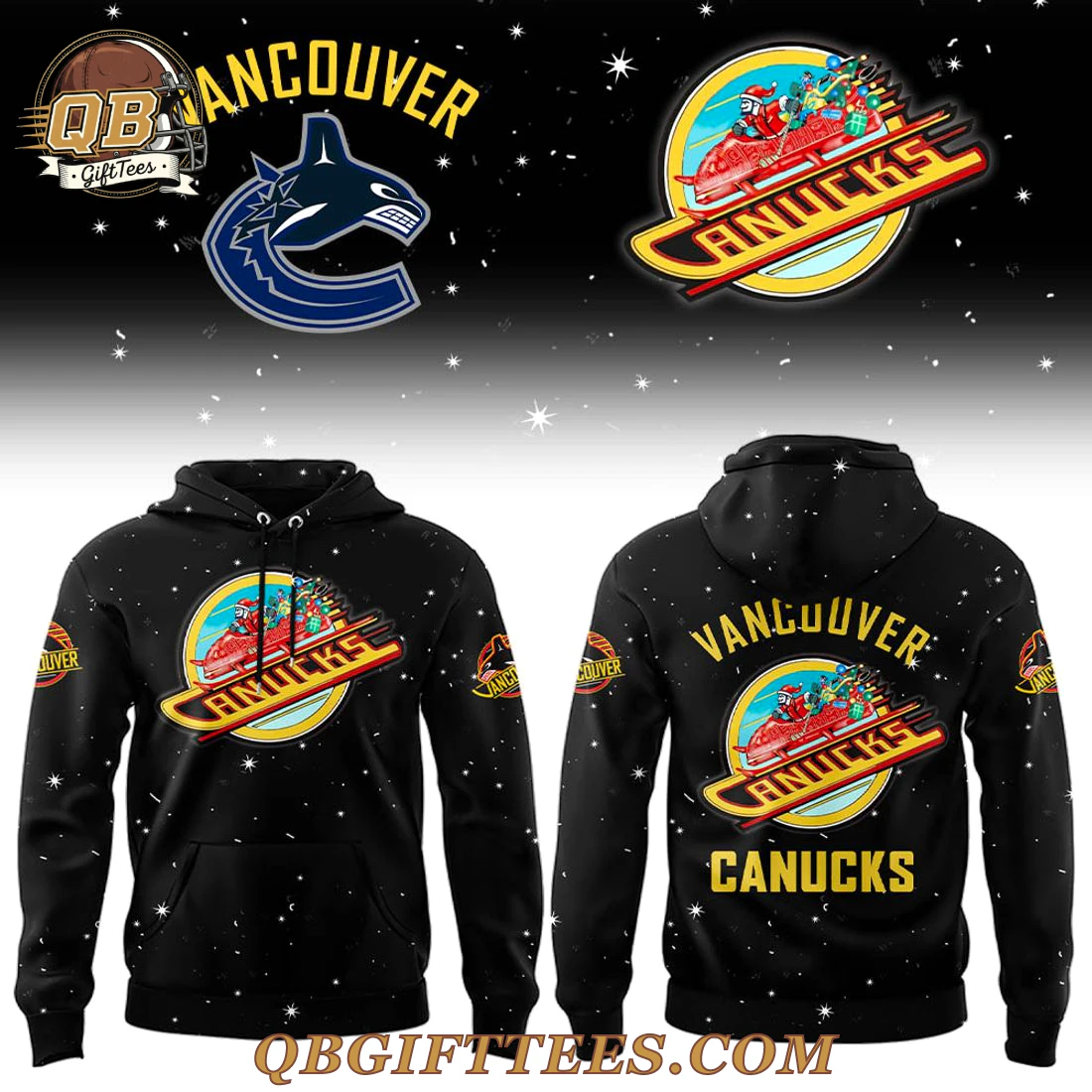 Vancouver Canucks Christmas Game Limited Edition Hoodie Vancouver Canucks Christmas Game Limited Edition Hoodie