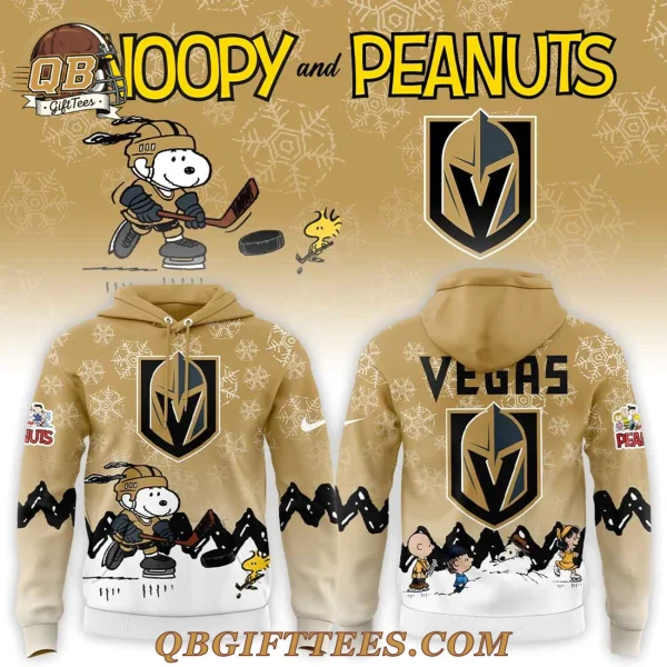 Vegas Golden Knights x Snoopy and Peanuts Edition Hoodie