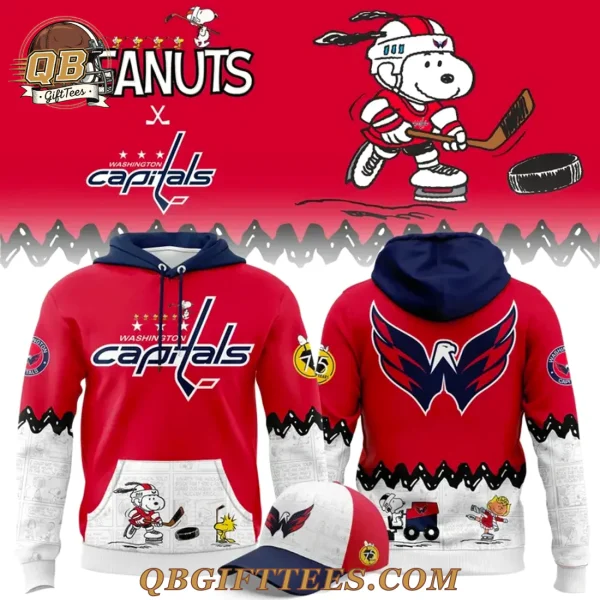 Washington Capitals Peanuts Night Snoop Limited Edition Hoodie