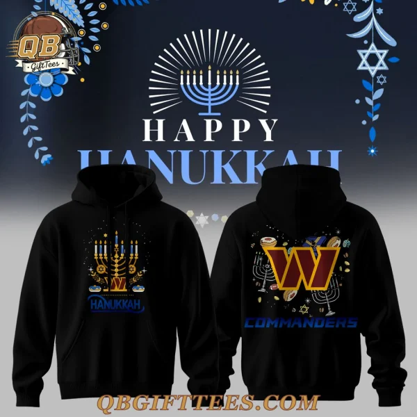 Washington Commanders Hanukkah Just Got Better Hoodie