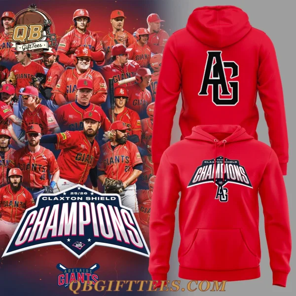 Adelaide Giants We are your 2025/26 ABL Champions Hoodie