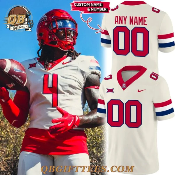 Arizona Wildcats Sandstorm Uniform Footballl Jersey