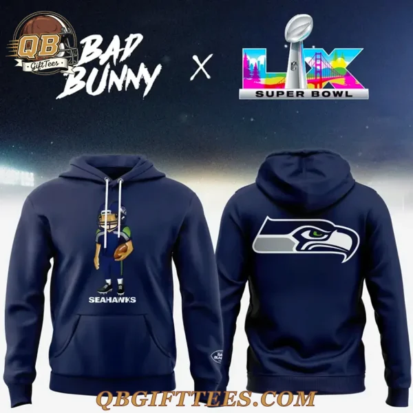 Bad Bunny x Seattle Seahawks Concho Limited Edition Hoodie