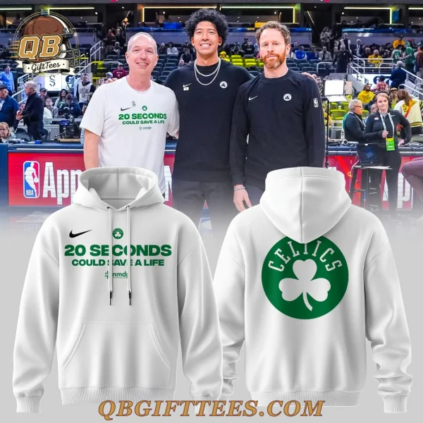 Boston Celtics 20 second cold save a life Limited Edition Hoodie