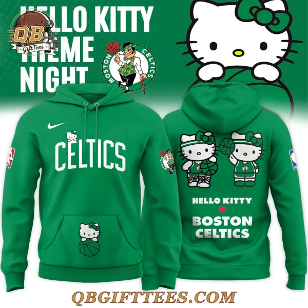 Boston Celtics x Hello Kitty Night 2026 Hoodie