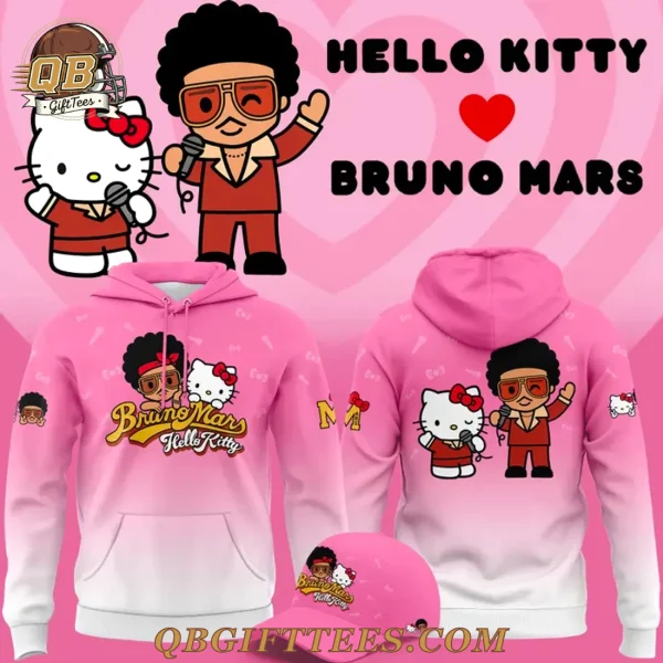 Bruno Mars x Hello Kitty Edition For Fan Hoodie