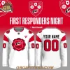 Detroit Red Wings First Responders Night Edition Custom Name Jersey Detroit Red Wings First Responders Night Edition Custom Name Jersey