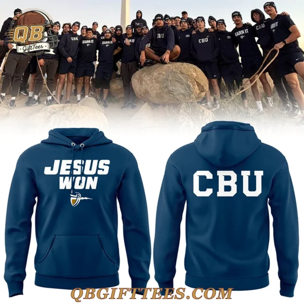 CBU Baseball JESUSWON Hoodie