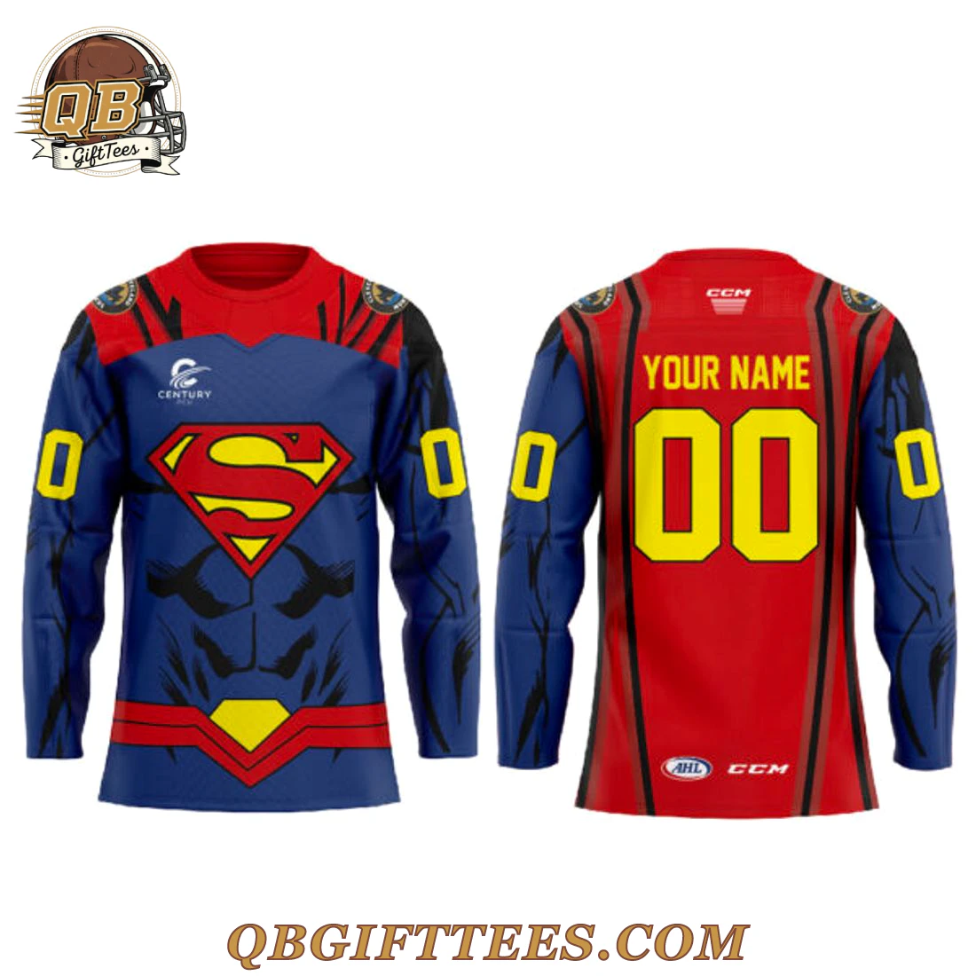 Cleveland Monsters It Our Superman Hockey Jersey Edition Custom Name Cleveland Monsters It Our Superman Hockey Jersey Edition Custom Name