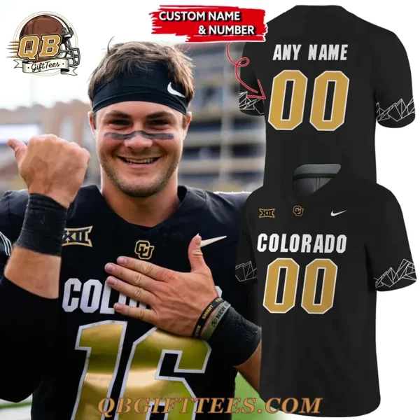 Colorado Buffaloes Custom Gameday For Fan Football Jersey