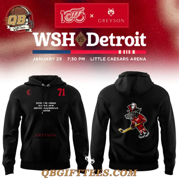 Detroit Red Wings x Greyson Hoodie