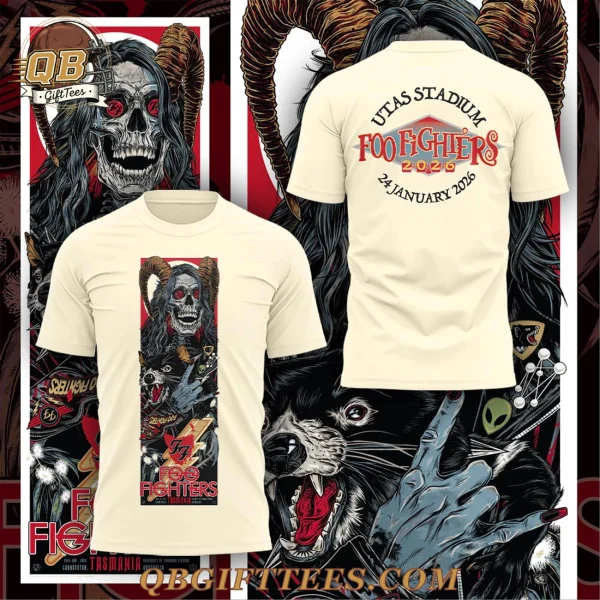 Foo Fighters Tour Tasmania Special Edition T-Shirt