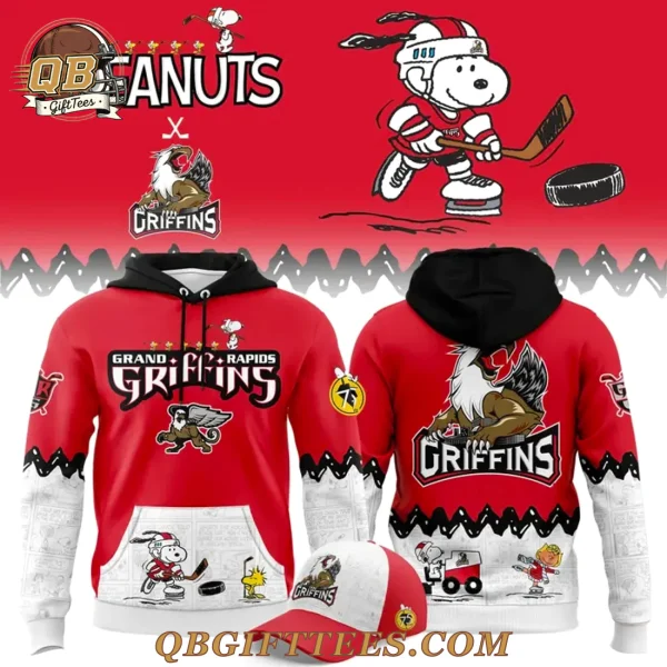 Grand Rapids Griffins x Peanuts Night Snoopy 2026 Limited Edition Hoodie