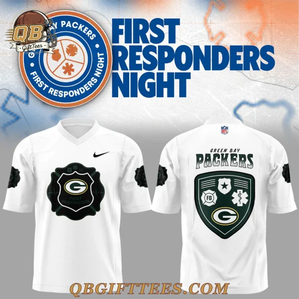 Green Bay Packers First Responders Night 2026 Edition Football Jersey