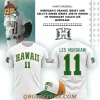 hawaii baseball 2026 honor coach les murakami white hoodie 2.webp