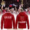 Indiana Hoosiers Bison Rose Bowl Champions 2026 Edition For Fan Hoodie
