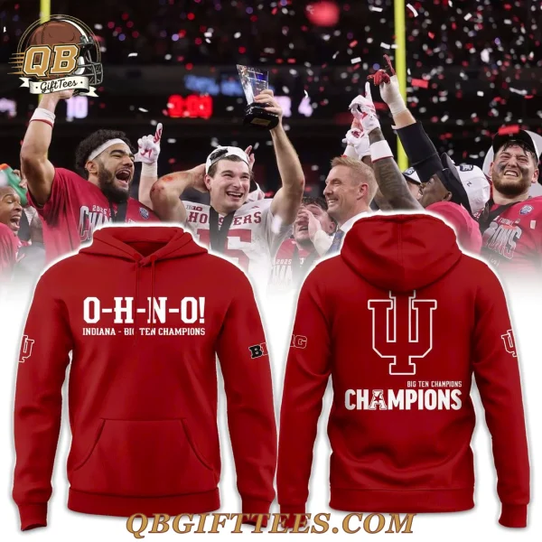 Indiana Hoosiers Football O-H-N-O Champions Hoodie