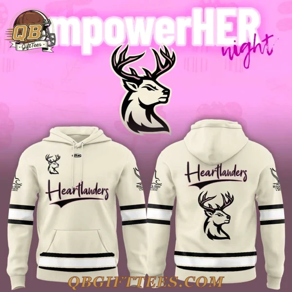 Iowa Heartlanders EmpowerHer Limited Edition Hoodie
