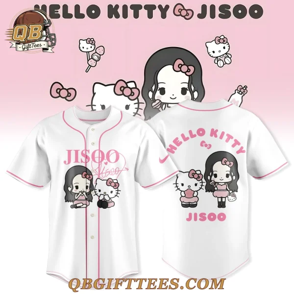Jisoo x Hello Kitty 2026 Limited Edition Baseball Jersey