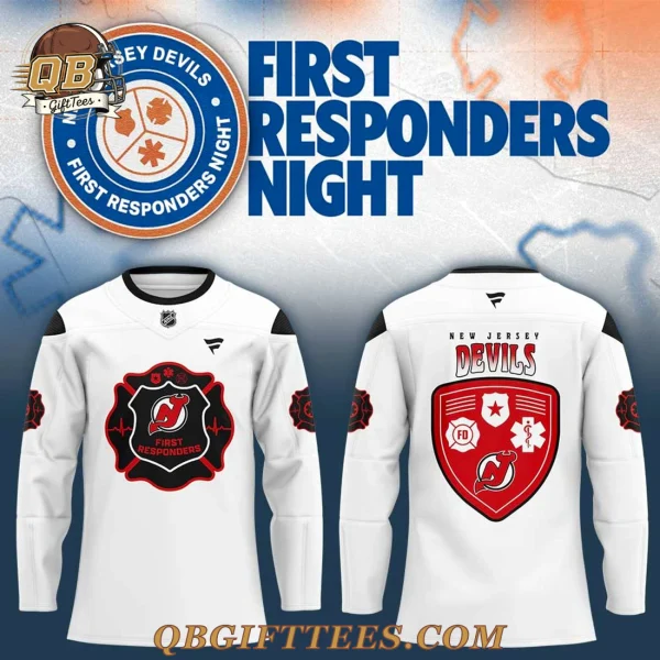 New Jersey Devils First Responders Night 2026 Edition Hockey Jersey