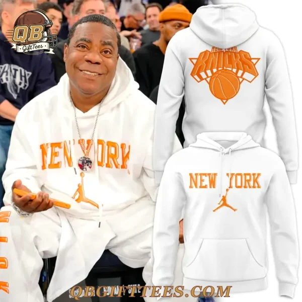 New York Knicks x Tracy Morgan Edition White Hoodie