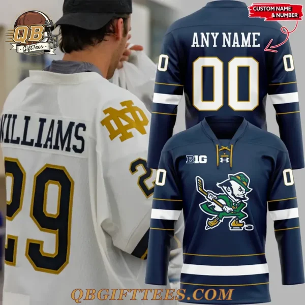 Notre Dame Fighting Irish Hockey Leprechaun Limited EditionJersey