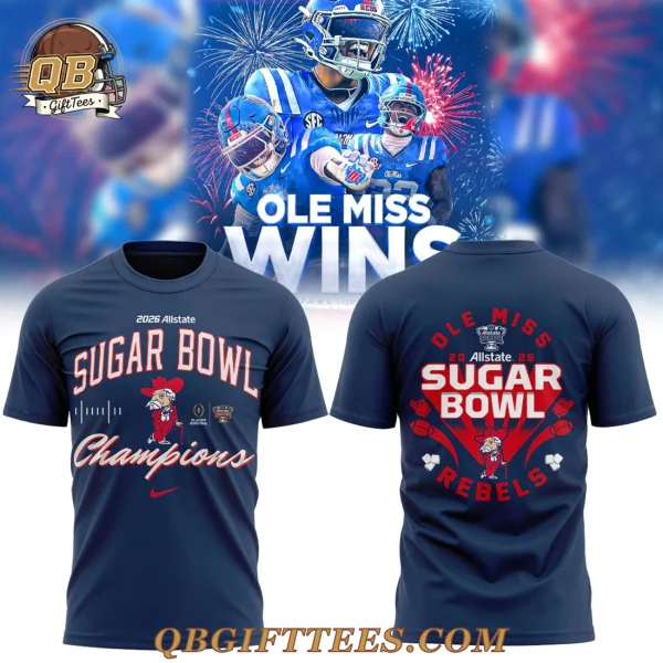 Ole Miss Rebels 2026 Sugar Bowl Champions Special Edition Shirt