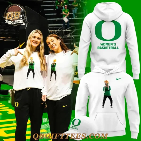 Oregon Ducks Women Basketball x Head coach Kelly Graves Edition Hoodie