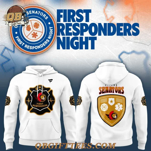 Ottawa Senators First Responders Night 2026 Edition Hoodie