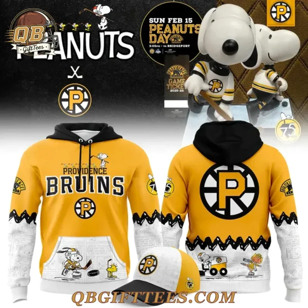 Providence Bruins x Peanuts Night Snoopy 2026 Limited Edition Hoodie