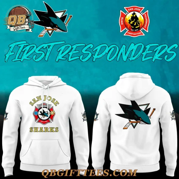San Jose Sharks First Responders Night Edition Hoodie