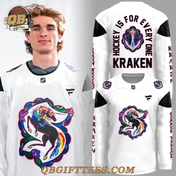Seattle Kraken Pride Night Special Edition Hockey Jersey