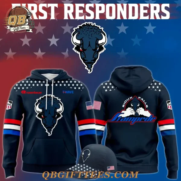 Sioux Falls Stampede First Responders Edition Hoodie