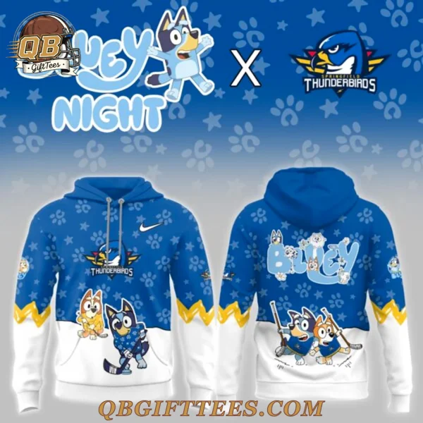 Springfield Thunderbirds x Bluey Night Game Hoodie