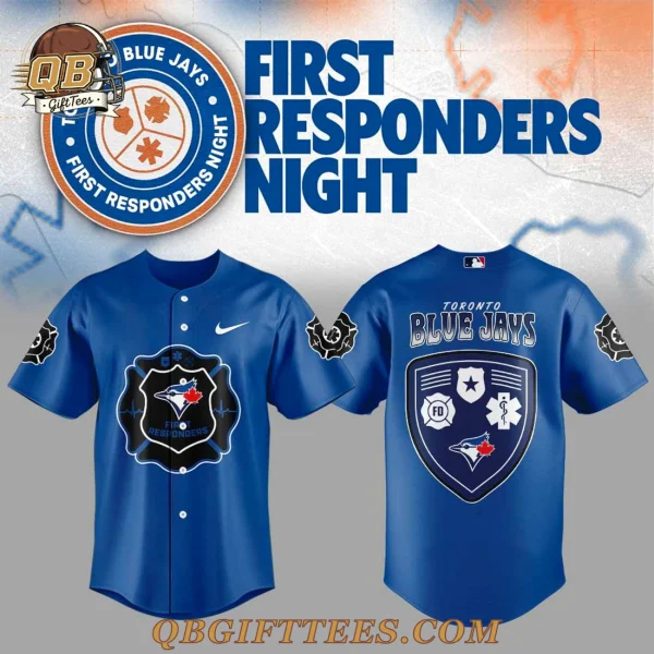 Toronto Blue Jays First Responders Night 2026 Baseball Jersey
